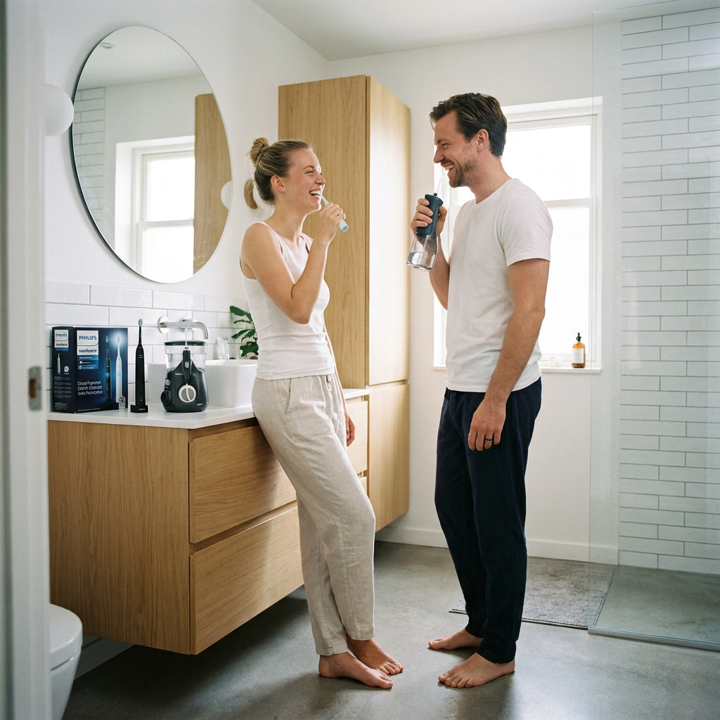 VPsmile New-05 Water Flosser & Toothbrush Set