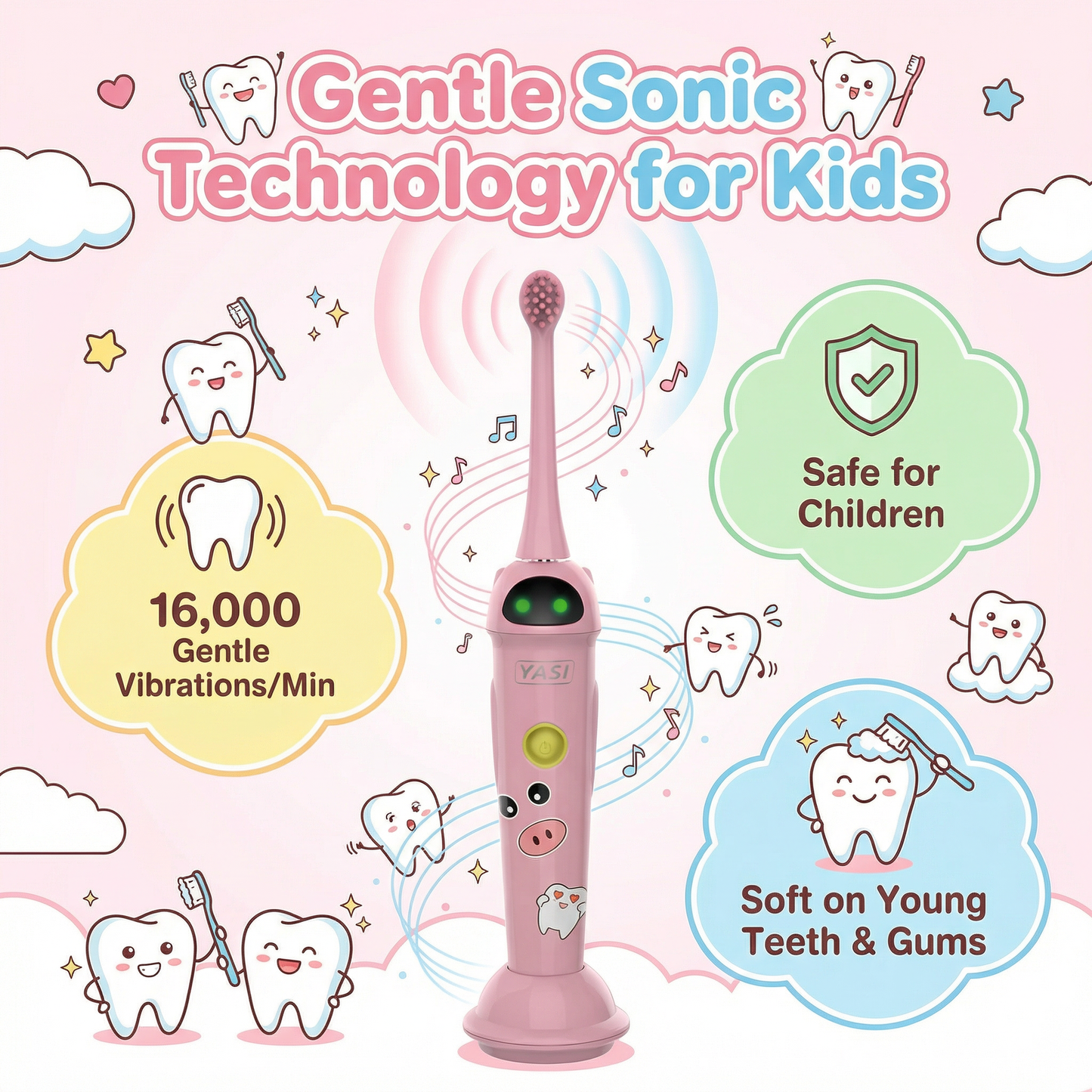 VPsmile K01 Kids Toothbrush