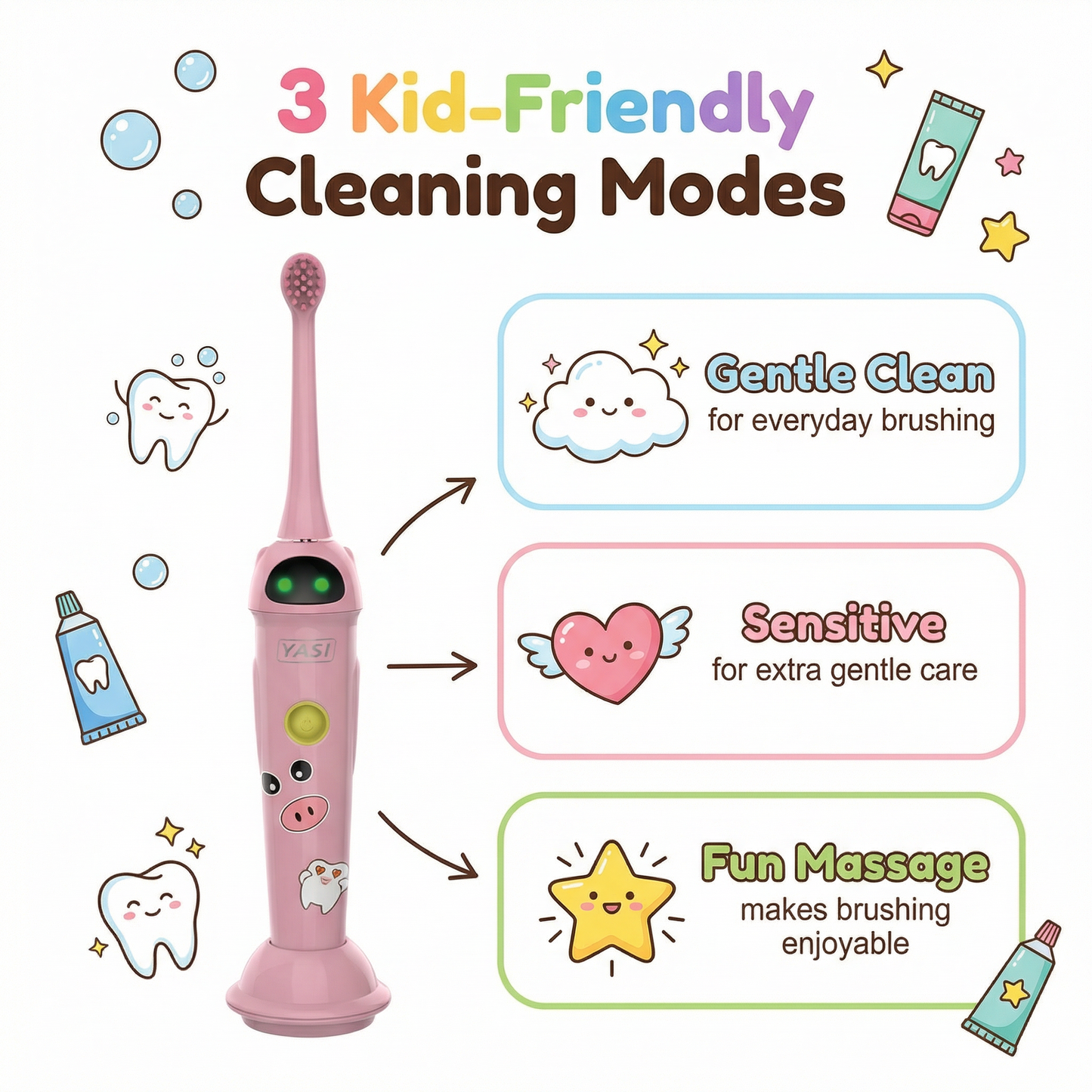 VPsmile K01 Kids Toothbrush