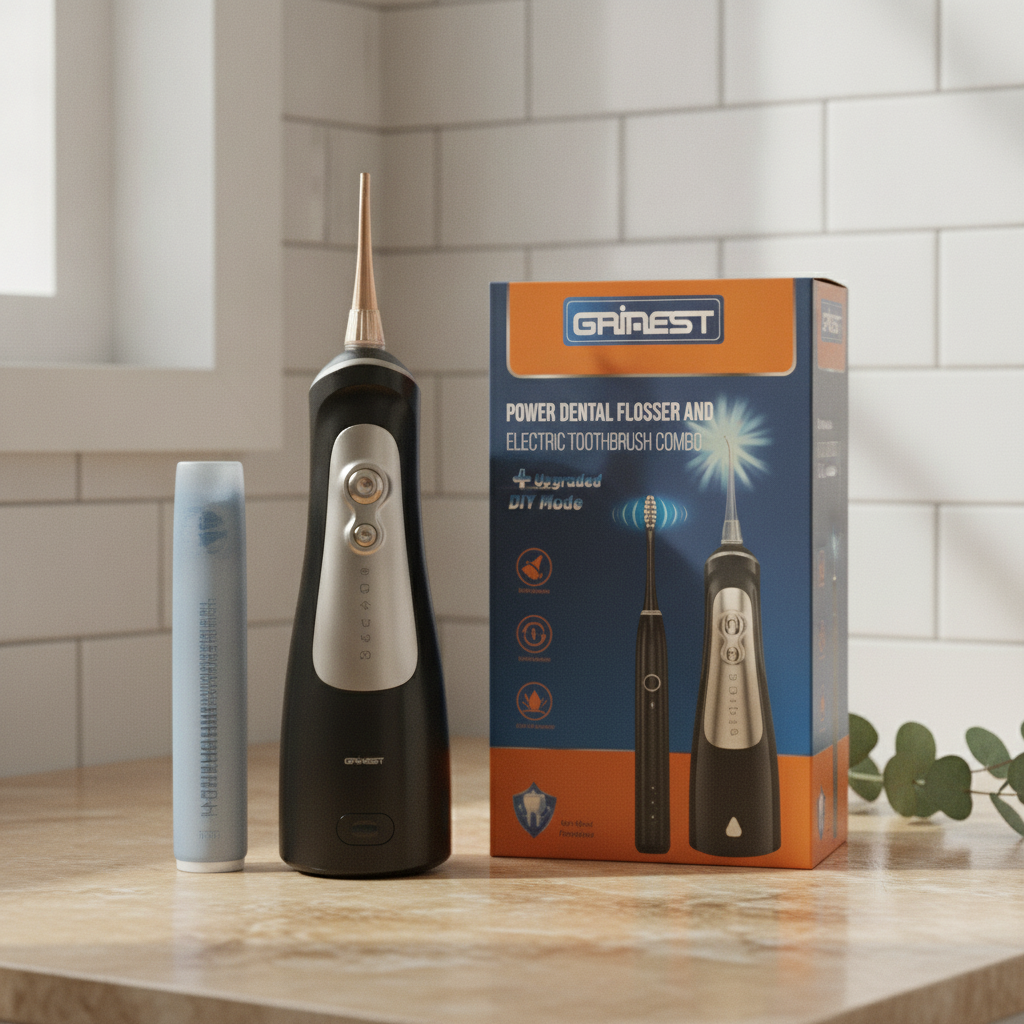 NEW05 Toothbrush & Water Flosser Set
