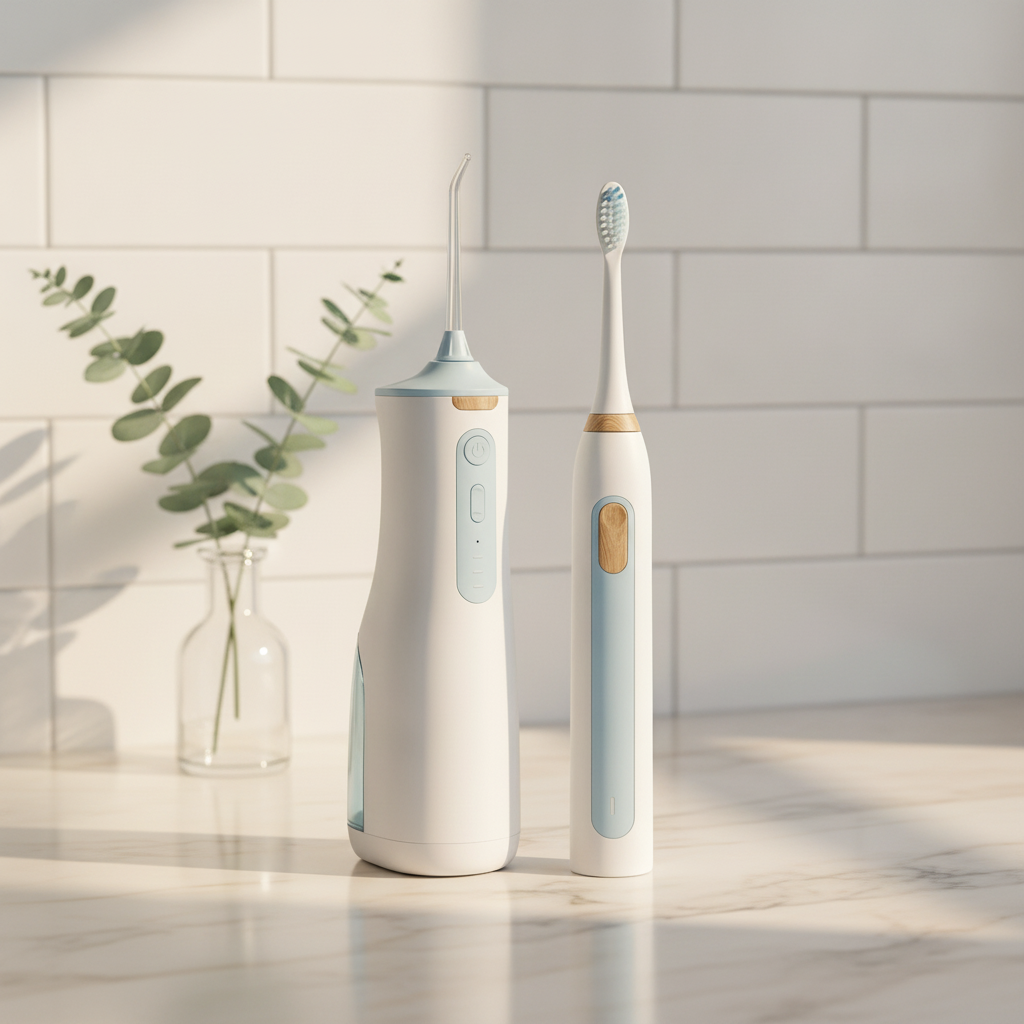 NEW05 Toothbrush & Water Flosser Set