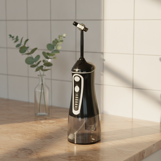 VPsmile NEW07 Rotatable Water Flosser in Black main product image