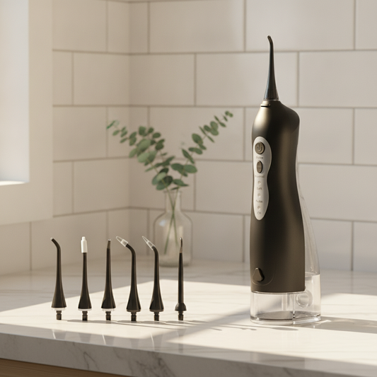 VPsmile V8P Portable Water Flosser in Black main product image